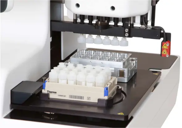 Hamilton LabElite DeCapper features a 6-channel head