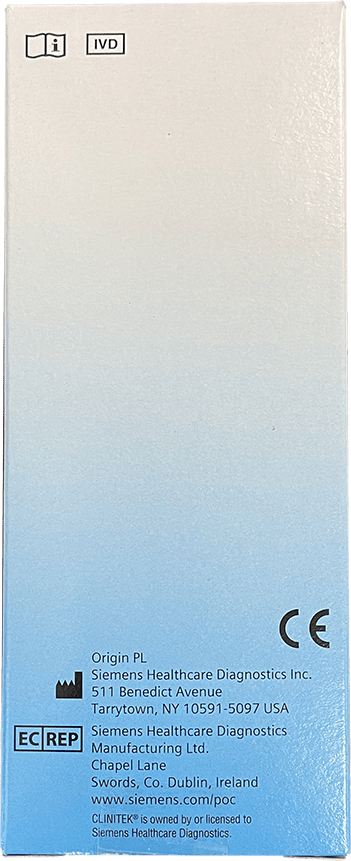 Siemens 2083 Clinitek Microalbumin 2 Reagent Strips for Urinalysis 25/btl