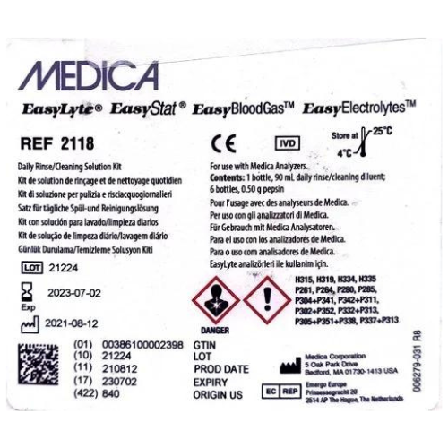 Medica EasyLyte Daily Cleaning Solution Kit