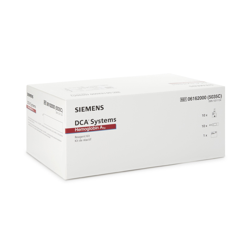 Siemens DCA 2000 Reagent Kit For HBA1C, CLIA Waived, 10/kit