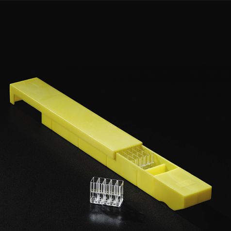 Globe Scientific Cuvette Trays & 24 Disposal Bags for Bayer/Chiron 550 Express & Express Plus, 100 Trays