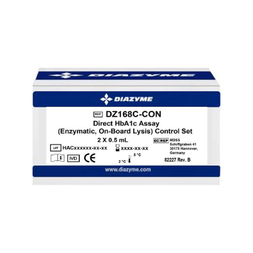 Diazyme DZ168C-CON DIRECT HBA1C ASSAY OBL,CON SET, 2 x 0.5 mL