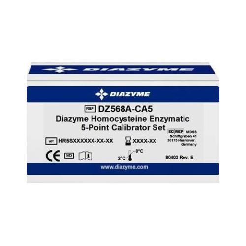 Diazyme Five level Calibrator Set (liquid), Cal: 5 x 3 ml vial