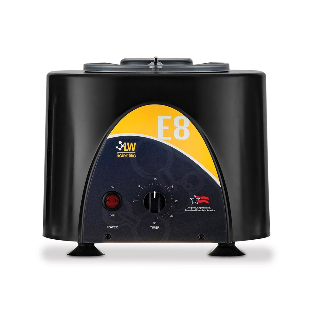 LW Scientific USA E8F Fixed Speed, 8-place angled, 3-15ml, 3500, timer, 90-240v