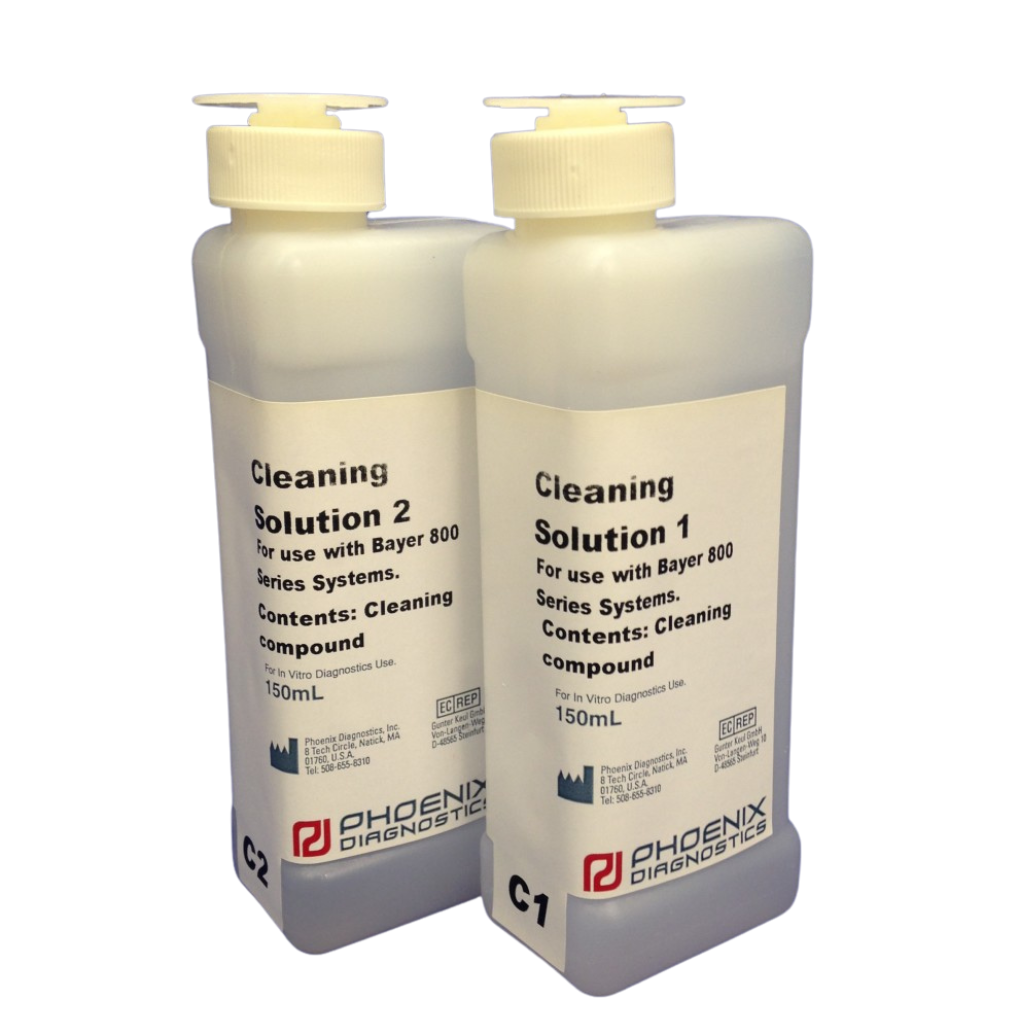 Phoenix Diagnostics Cleaning Solution C1/C2 for Bayer 800 Series