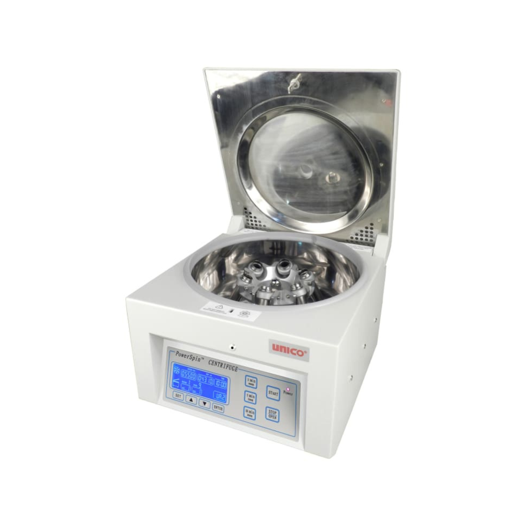UNICO POWERSPIN™ DXB, MODEL C8763 CENTRIFUGE, 6 PLACE HORIZONTAL, 110V