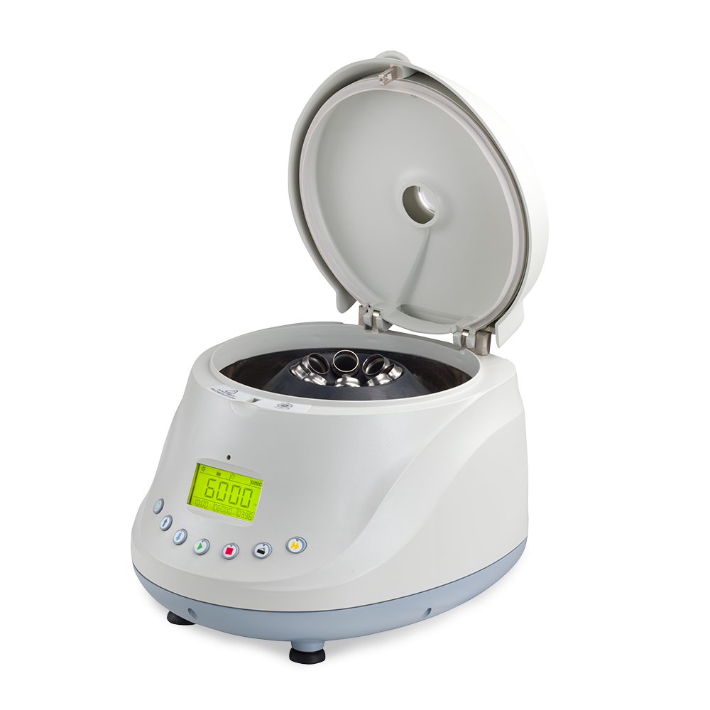 PowerSpin BX Centrifuge, variable speed 1,000-13,000 rpm with 6 Place Tube Rotor, 24 Place Microhematocrit Rotor and 24 Place MicroCentrifuge Rotor, 220 V