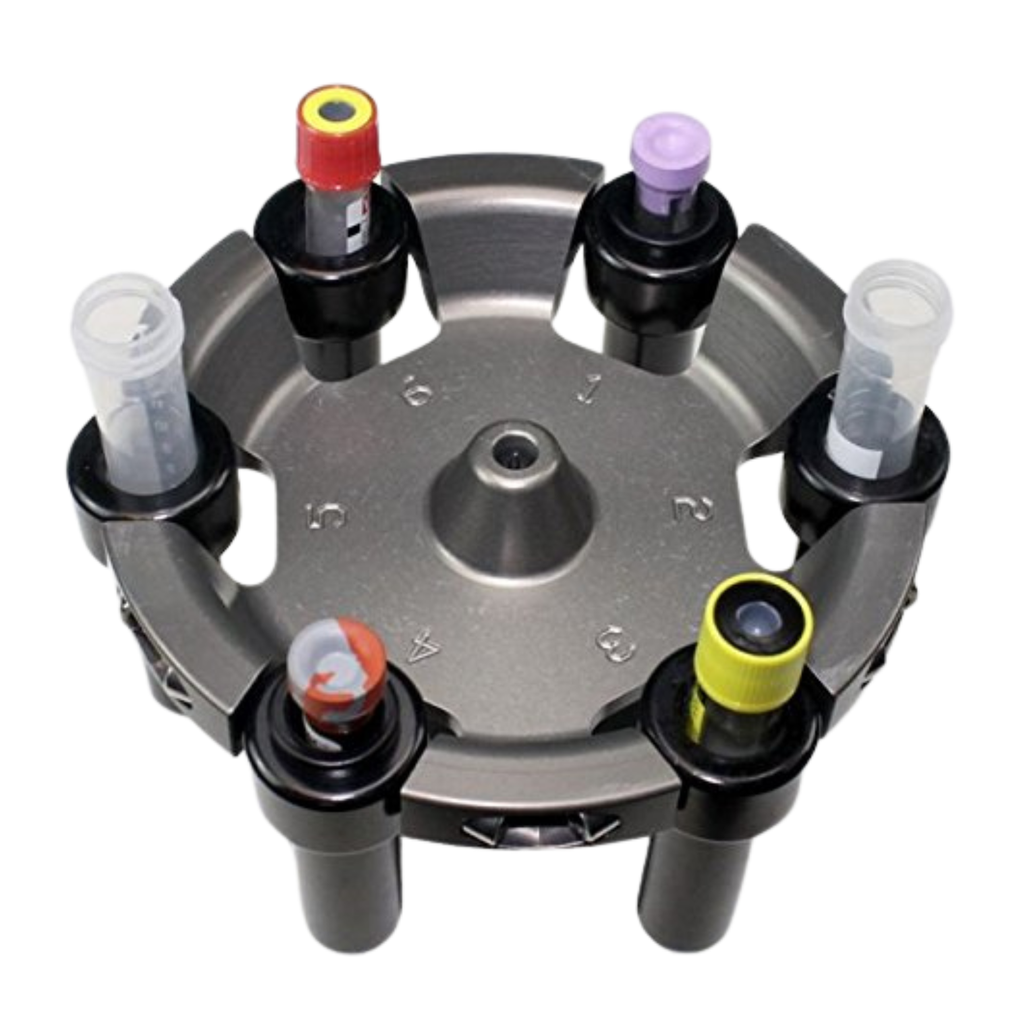 LW Scientific ROTOR: 6-place swing-out 15ml rotor for USA Universal, aluminum (no shields)