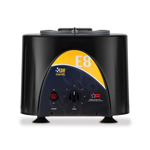 [E8C-U8AF-1503-N] LW Scientific USA E8F Fixed Speed, 8-place angled, 3-15ml, 3500, timer, 90-240v