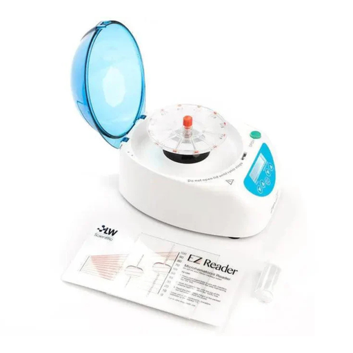 [ZCC-12HD-40T3-N] LW Scientific ZipCombo, with 12pl microhematocrit rotor (40mm capillary tubes)