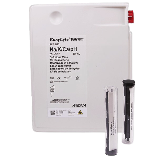 [2123] Medica EasyLyte Solutions Pack, NA/K/Ca/pH, 800mL