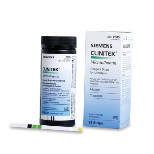 [2083] Siemens 2083 Clinitek Microalbumin 2 Reagent Strips for Urinalysis