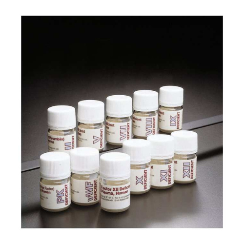 [100800] Thermo Scientific Pacific Hemostasis Factor VIII Deficient Plasma, 10 x 1 mL