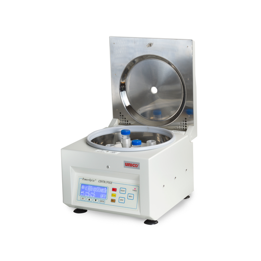 [C8704-N] PowerSpin DX, Model C8704 Centrifuge, 4 Places 50 ml with 60 min digital timer, variable speed 1000~3400 rpm with 0-rpm safety lid latch, capacity 4x50 ml tubes. 110V