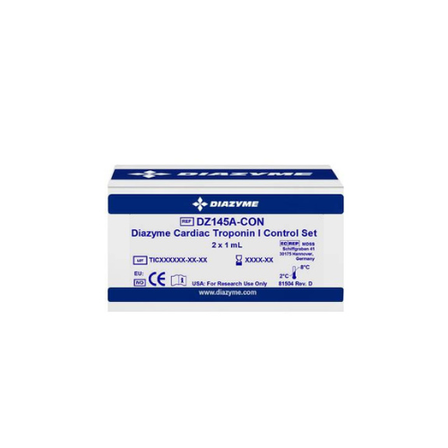 [DZ145A-CON] Diazyme Troponin Control Set (lyophilized), Con: 2 x 1 mL