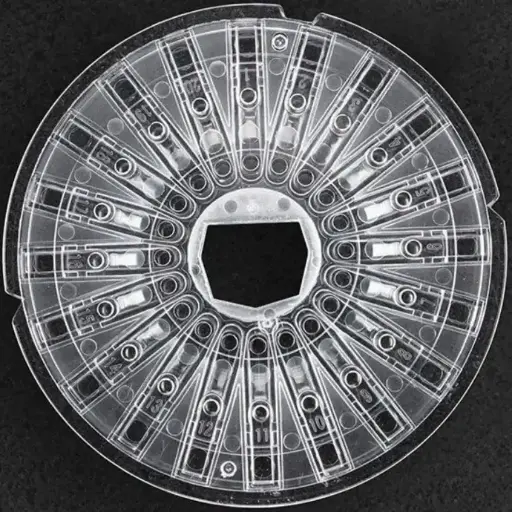 [5150] Globe Scientific 20-Place Cuvette Rotors for IL ACL Analyzers